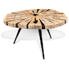 Ibolili Coffee Tables Petrified Wood Coffee Table
