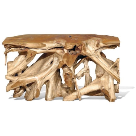 Teak Console Table