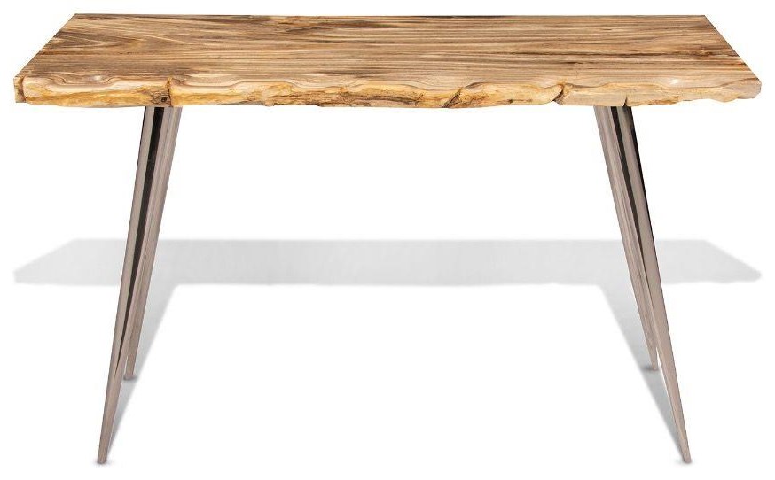 Petrified Wood Console Table