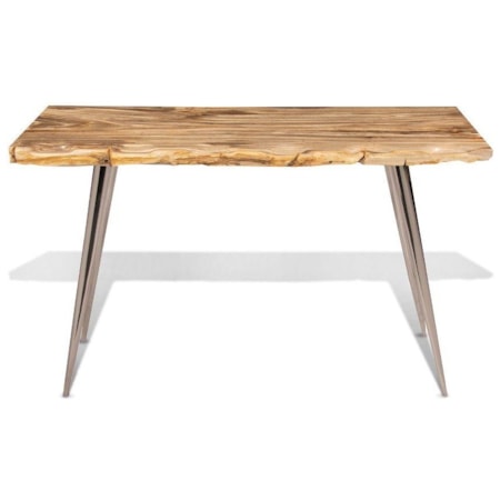 Petrified Wood Console Table