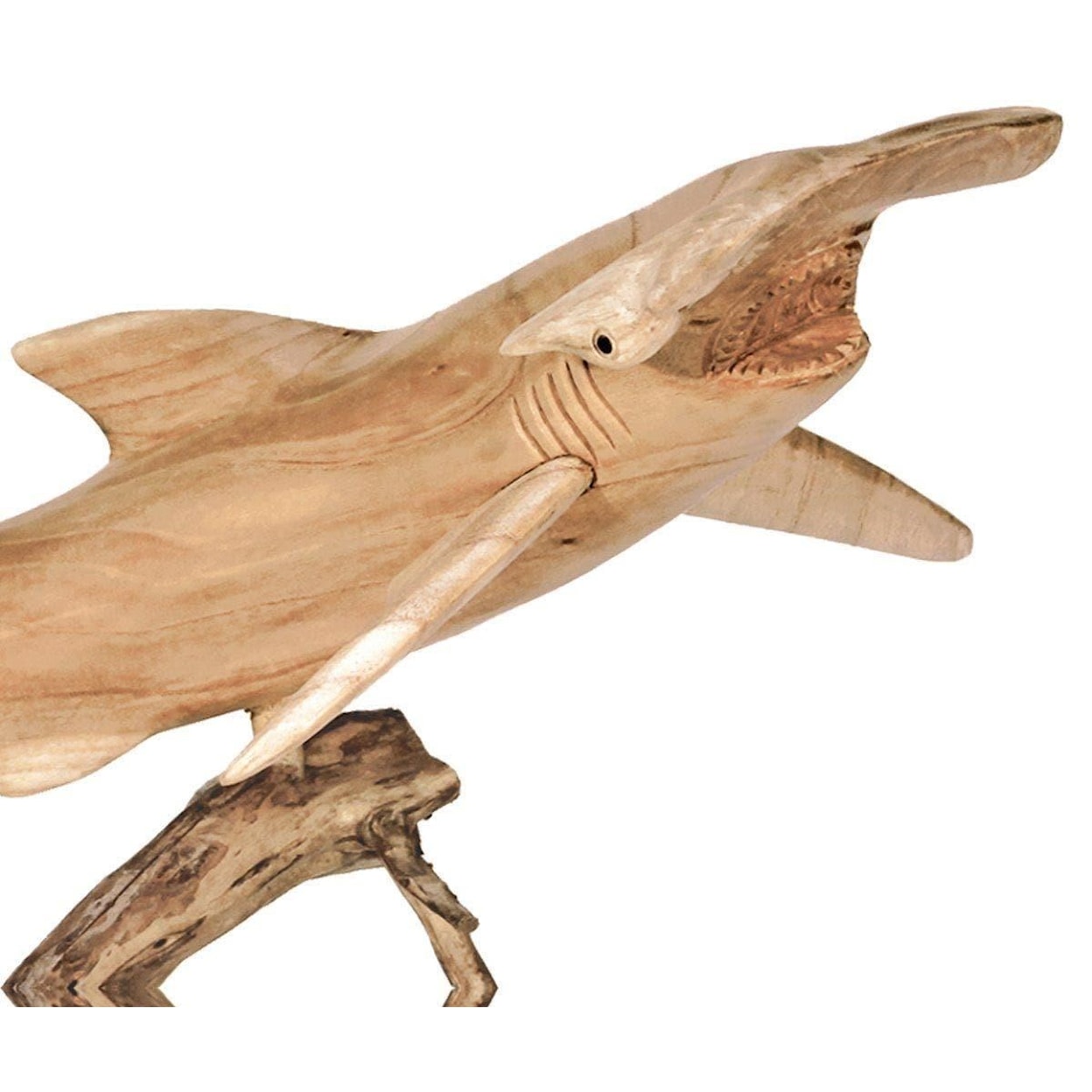 Ibolili Sculptures Handcarved Hammerhead Shark