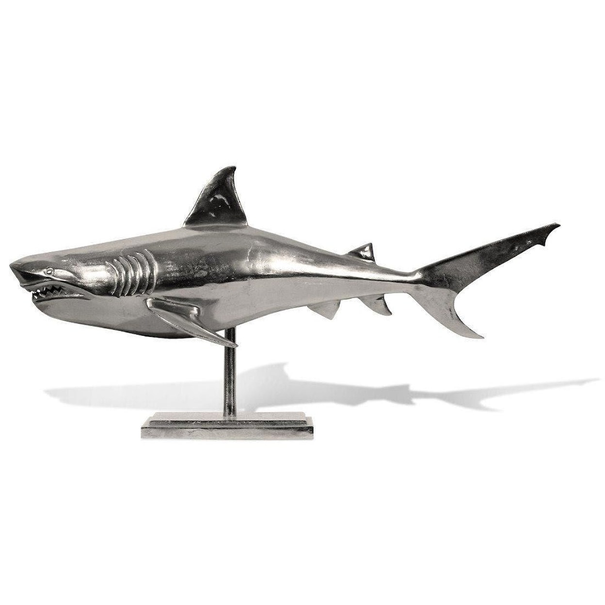 Ibolili Sculptures Table Shark on Stand