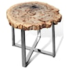 Ibolili Side Tables Petrified Wood Table
