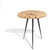 Ibolili Side Tables Petrified Wood Side Table