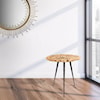 Ibolili Side Tables Petrified Wood Side Table