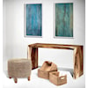 Ibolili Stools and Benches Brown Seagrass Table