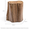 Ibolili Stools and Benches Tree Section Stool