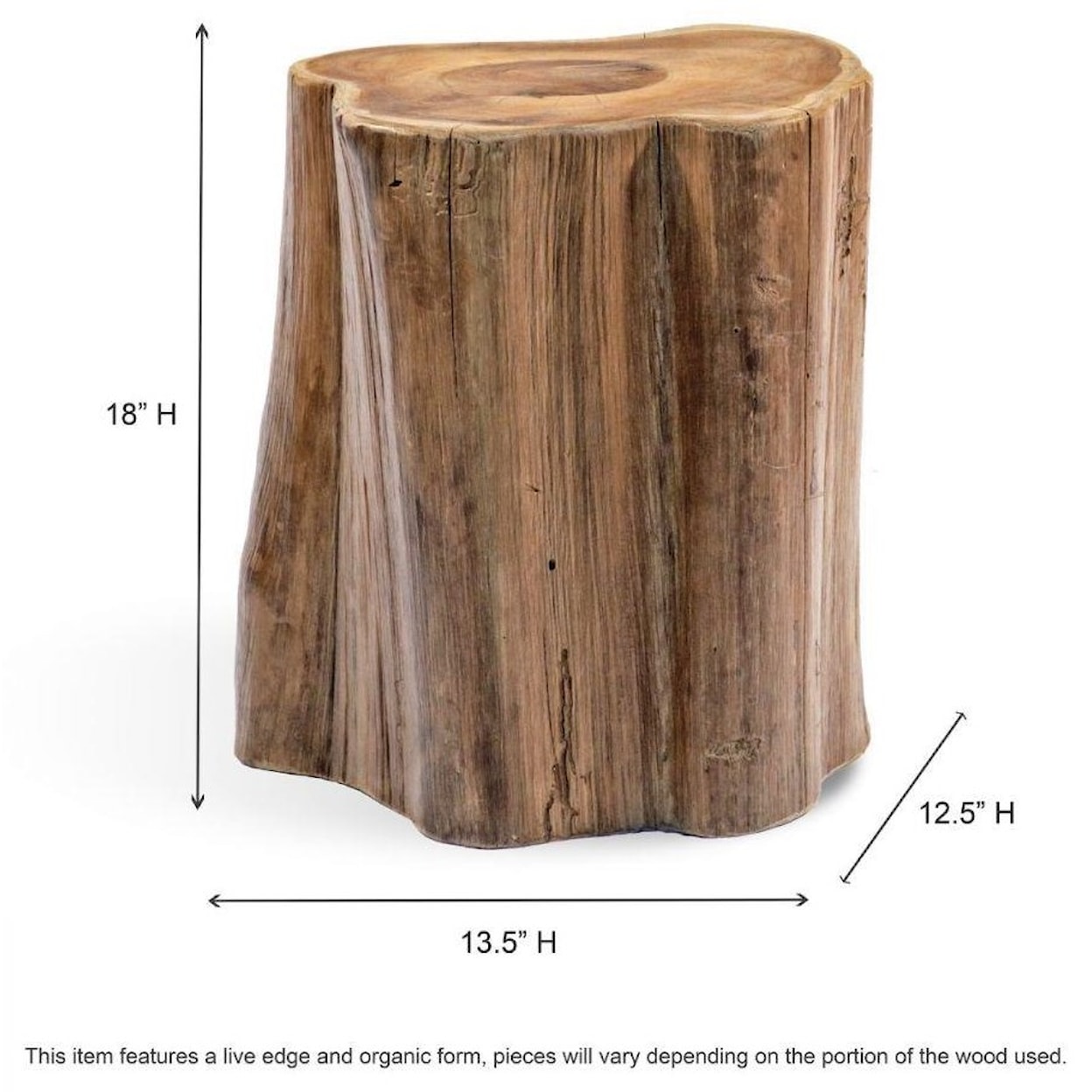 Ibolili Stools and Benches Tree Section Stool