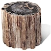 Ibolili Stools and Benches Live Edge Wood Stool,