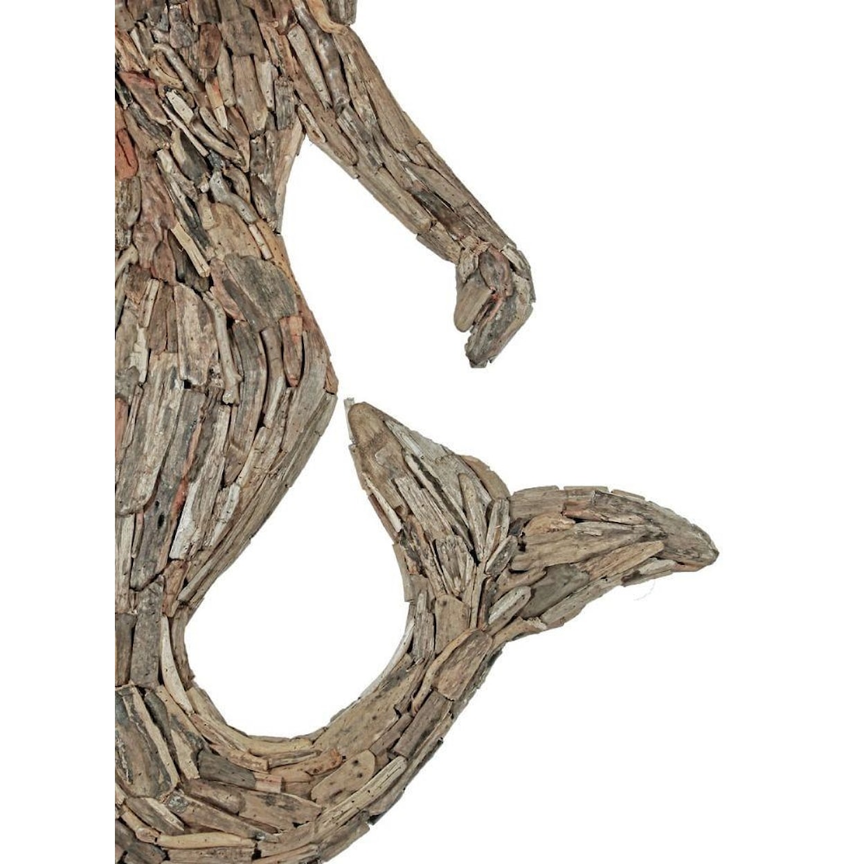 Ibolili Wall Art Driftwood Mermaid