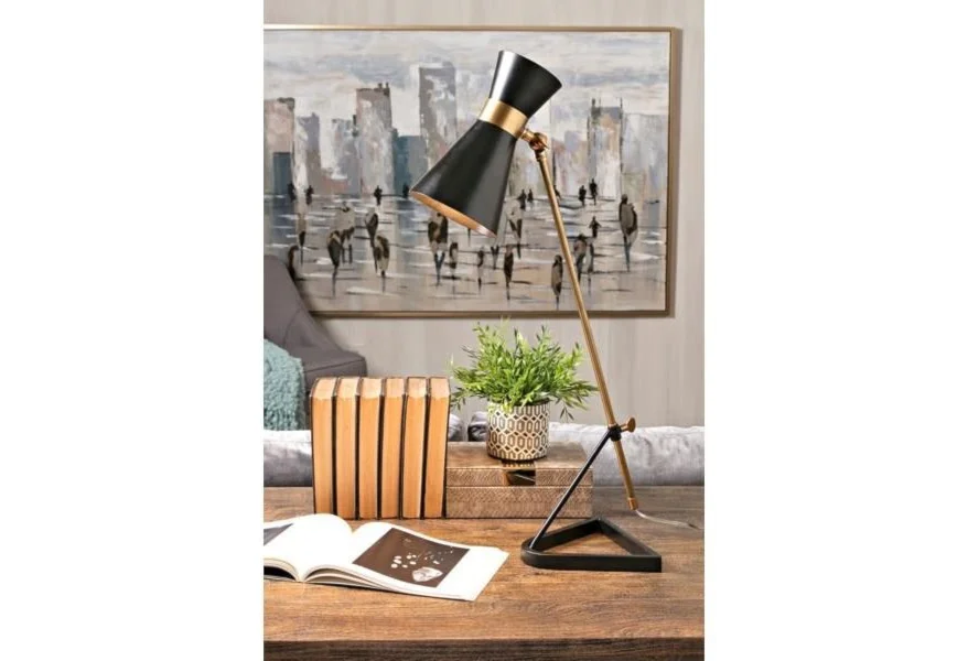 Lamps Macklin Task Lamp by IMAX Worldwide Home at Sam Levitz Furniture