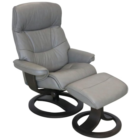 Nordic 66 Large Chair & Ottoman
