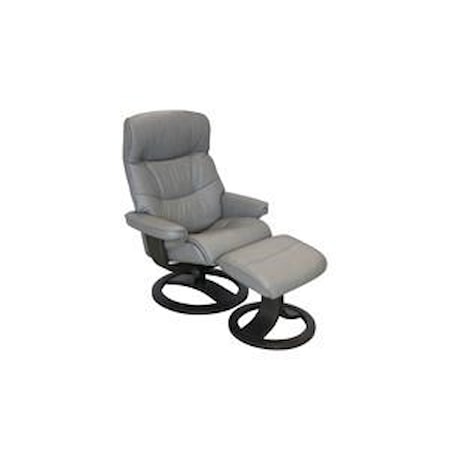 Nordic 66 Large Chair & Ottoman