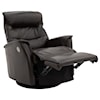 Norwegian Comfort PARAMOUNT DARK BROWN LEATHER LARGE POWER RECLINER