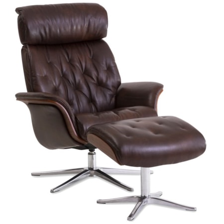 Recliner with Ottoman