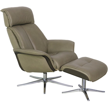 Ergo-Tilt Recliner with Footstool