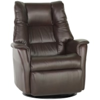 Contemporary Victor Relaxer with Swivel, Glide, Rock and Recline Functions in Standard Size