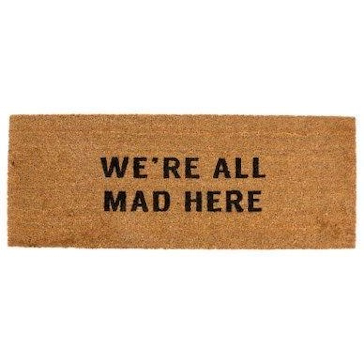 Indaba Doormat All Mad Here - Doormat