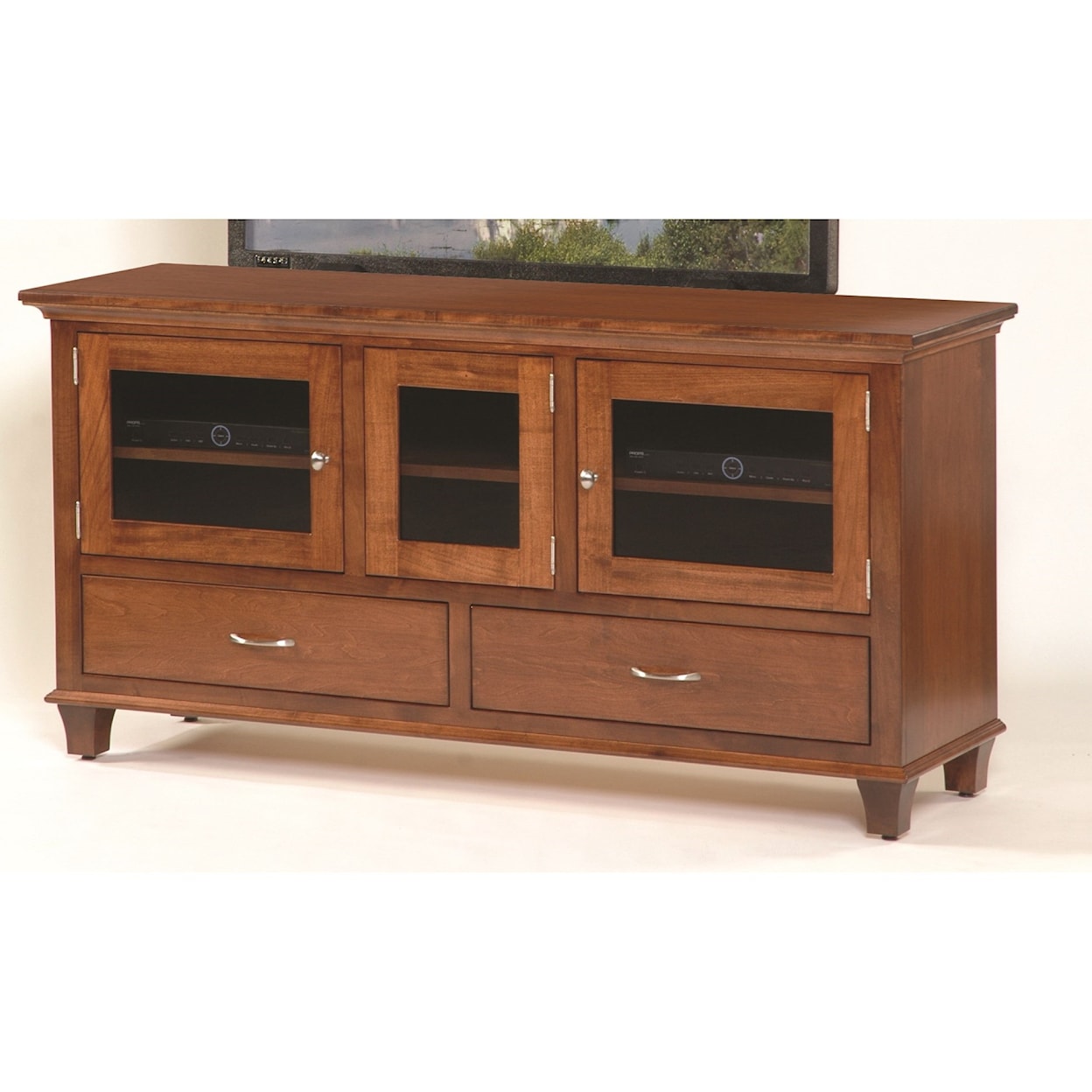 INTEG Wood Products Entertainment Bourten 63" TV Stand