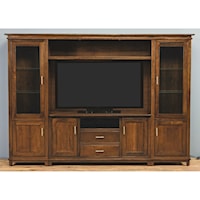Customizable Hilton Wall Unit with Built-In Lighting