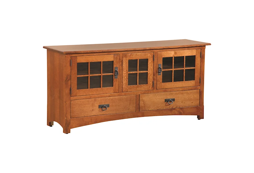 Entertainment Winchester 63" TV Stand by INTEG Wood Products at Saugerties Furniture Mart