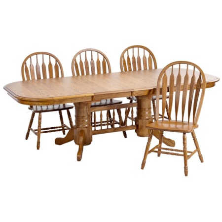 5Pc Formica Top Dining Room