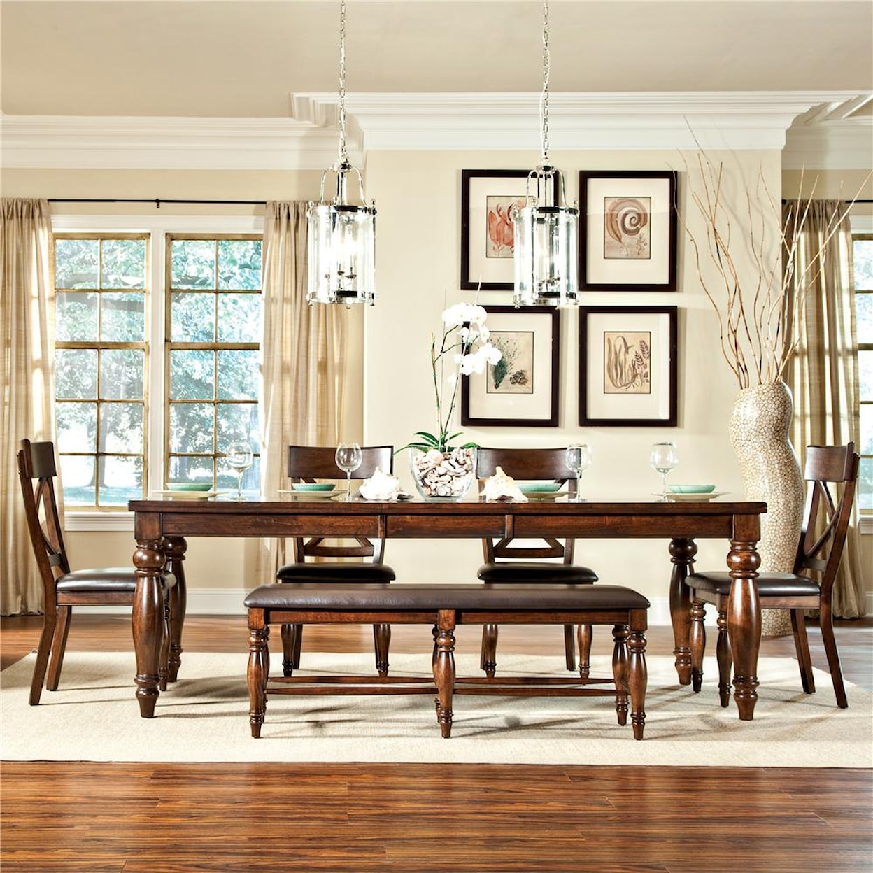 Intercon Kingston 6Pc Dining Room