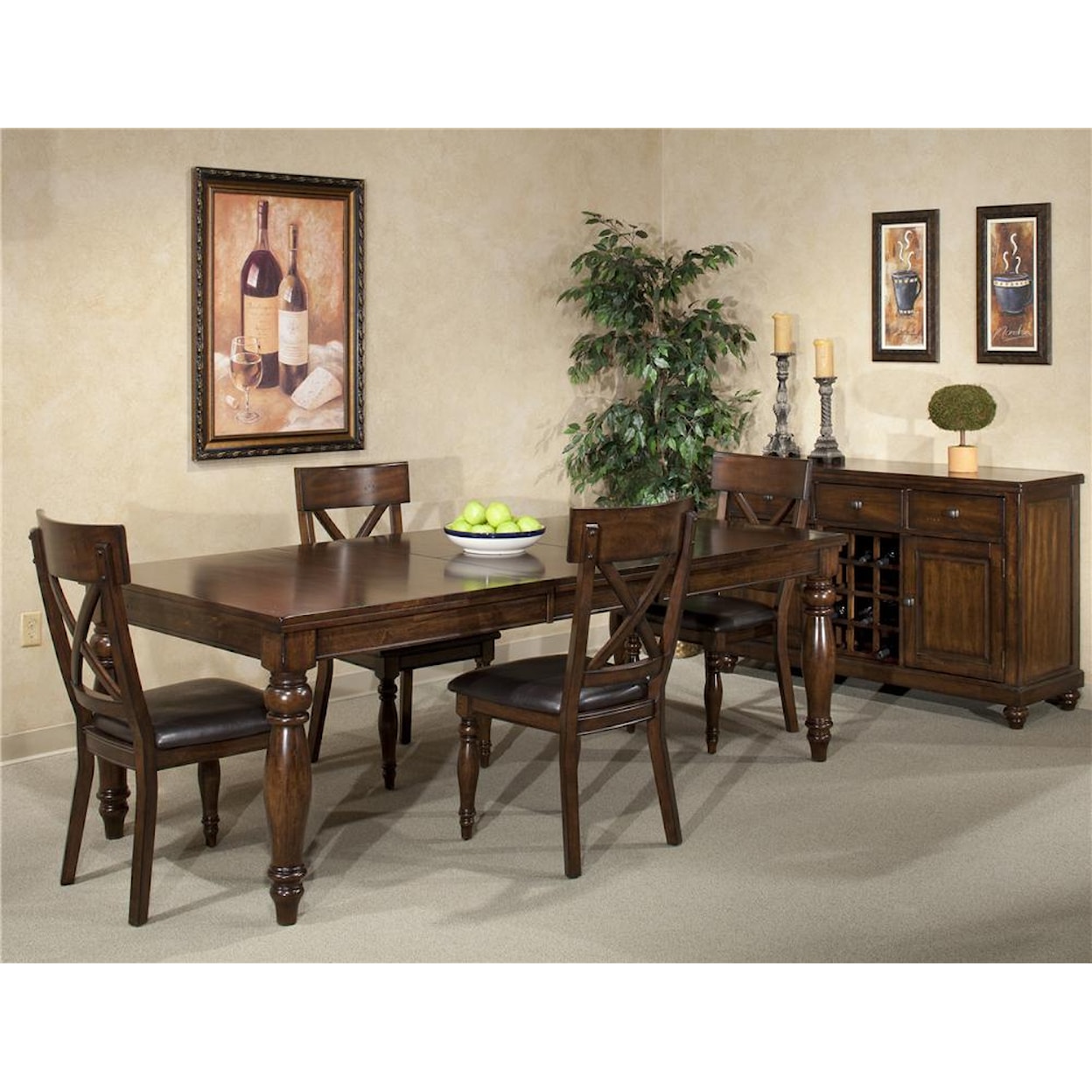 Intercon Kingston 8Pc Dining Room