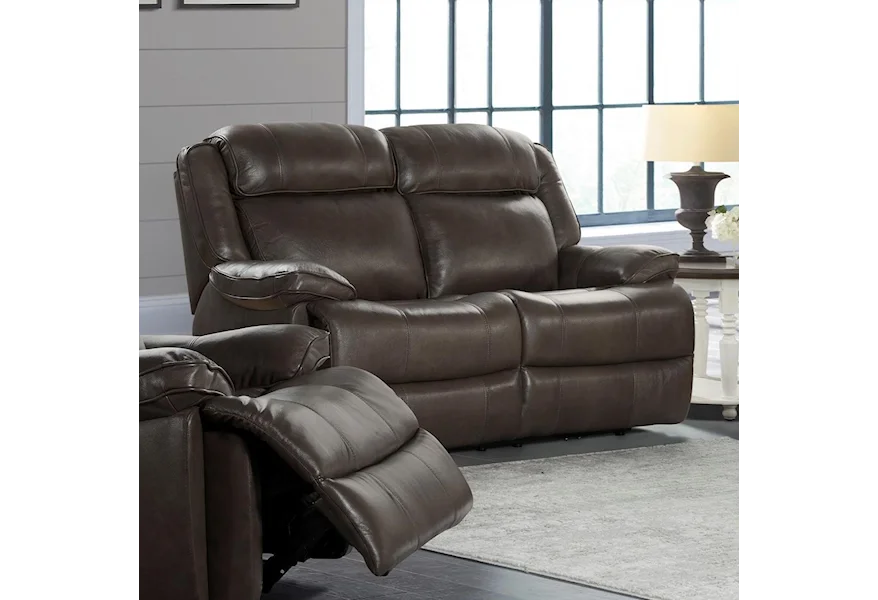 Avalon Dual Power Reclining Loveseat by Intercon at Rife's Home Furniture