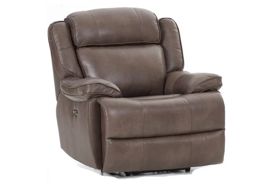 Avalon Dual Power Recliner by Intercon at Rife's Home Furniture