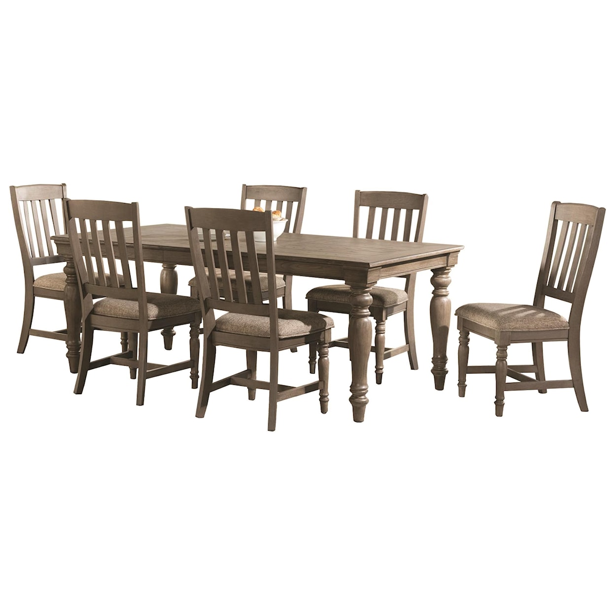 Intercon 11878 7 Piece Table and Chair Set