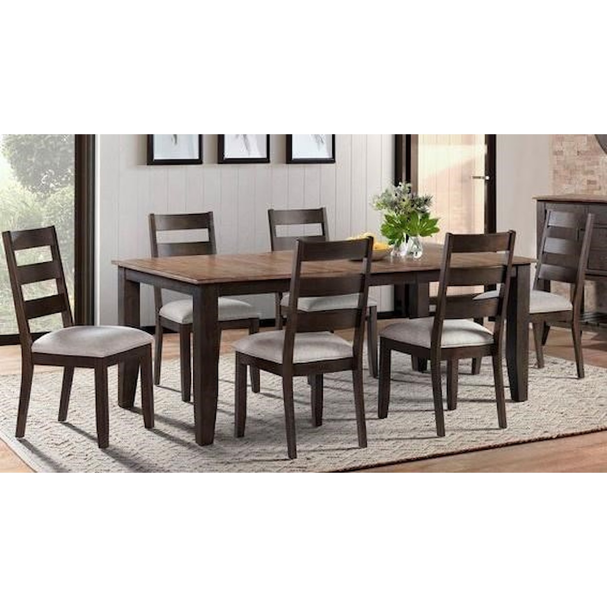 Intercon Beacon 7-Piece Table and Chair Set