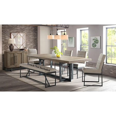 5-PIECE TABLE AND CHAIR SET