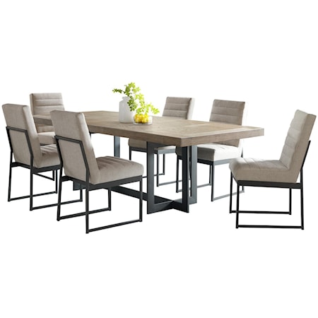 7-Piece Table and Chair Set