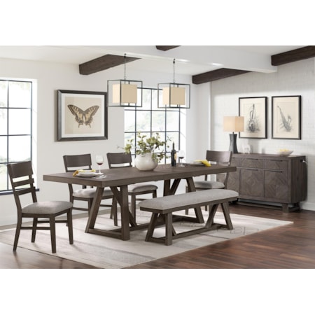 SIX-PIECE DINING SET