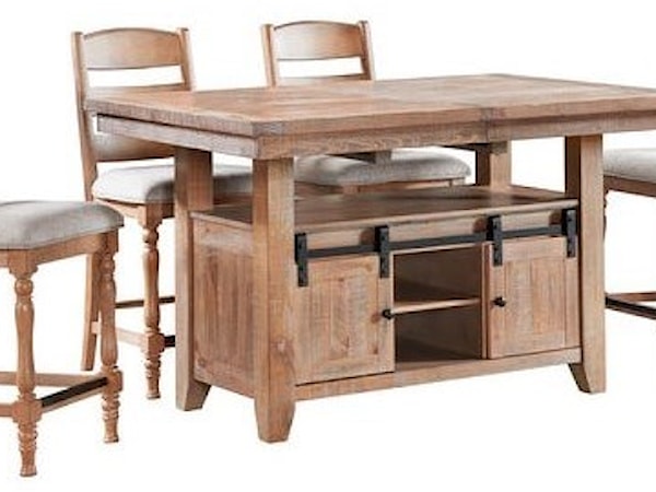 5-Piece Counter Height Table and Chair Set