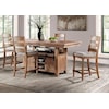 Intercon Highland 5-Piece Counter Height Table and Chair Set