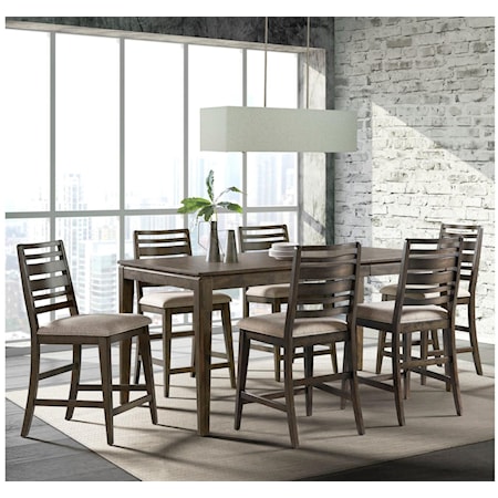 5-PIECE COUNTER HEIGHT DINING SET