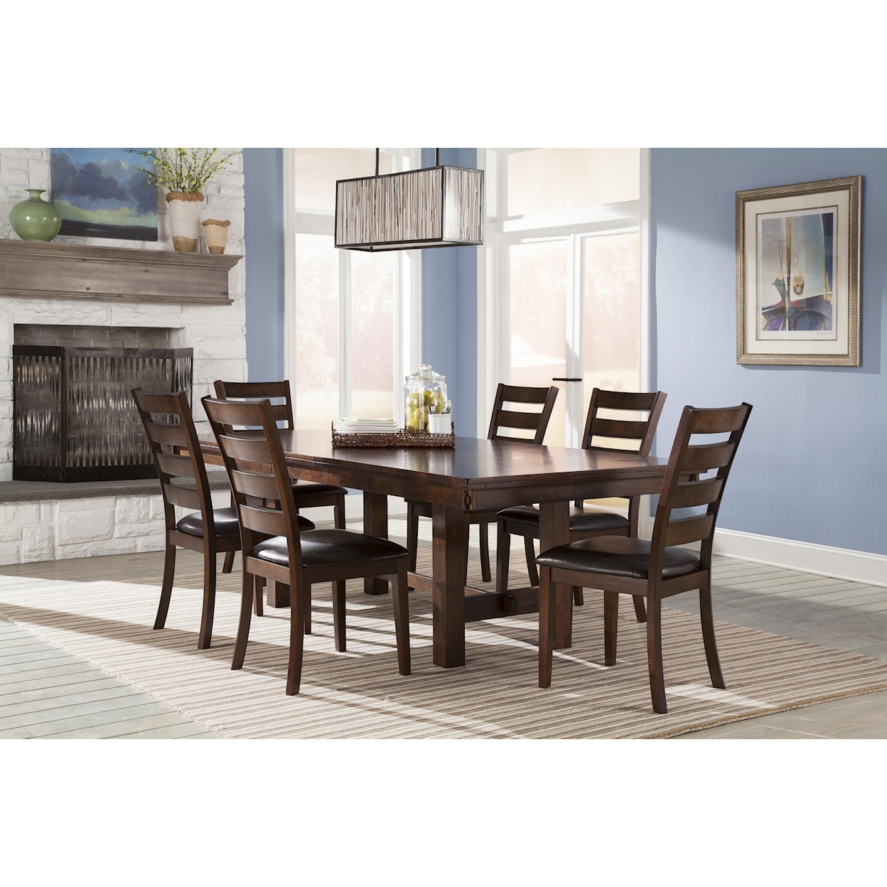 Intercon Kona 5 Piece Table and Chair Set