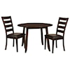 Intercon 13215 Drop Leaf Dining Table and Chair Set