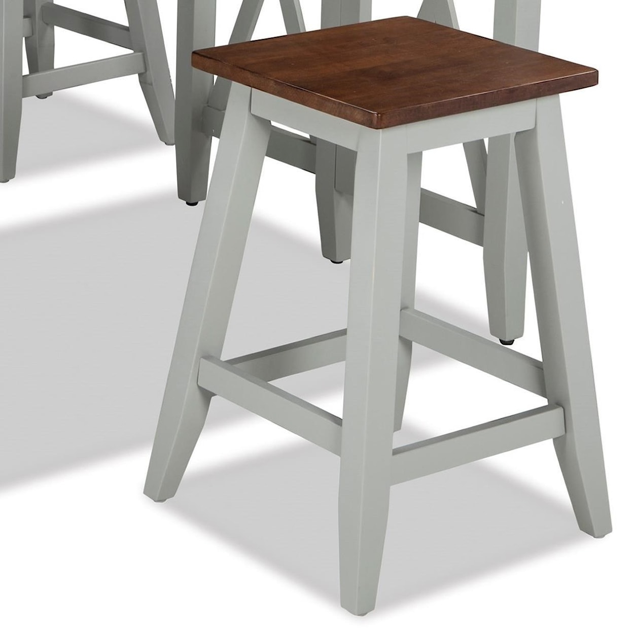 Intercon Small Space 24" Backless Barstool