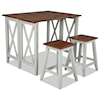 Intercon Small Space 24" Backless Barstool