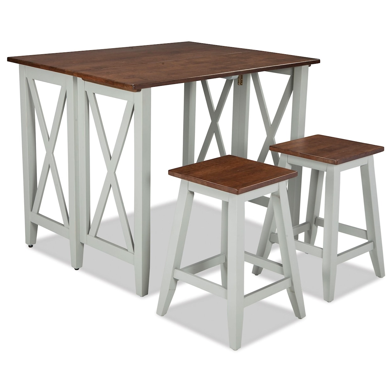 Intercon Small Space 24" Backless Barstool