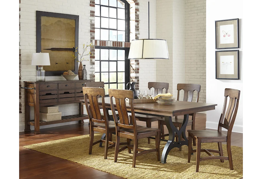 The District Formal Dining Room Group by Intercon at Darvin Furniture