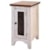 International Furniture Direct Pueblo Rustic Chairside Table with Mesh Panel Door