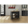 International Furniture Direct Pueblo Kitchen Island