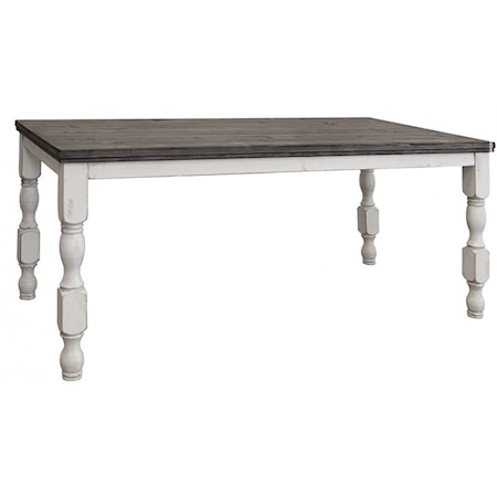 Counter Table with Turned Legs