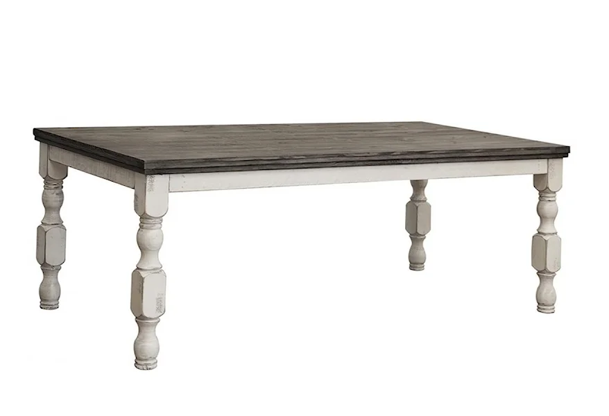 Stone Dining Table by International Furniture Direct at Johnny Janosik