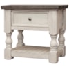 International Furniture Direct Stone Nightstand