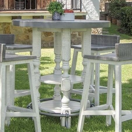 Relaxed Vintage Bistro Bar Table